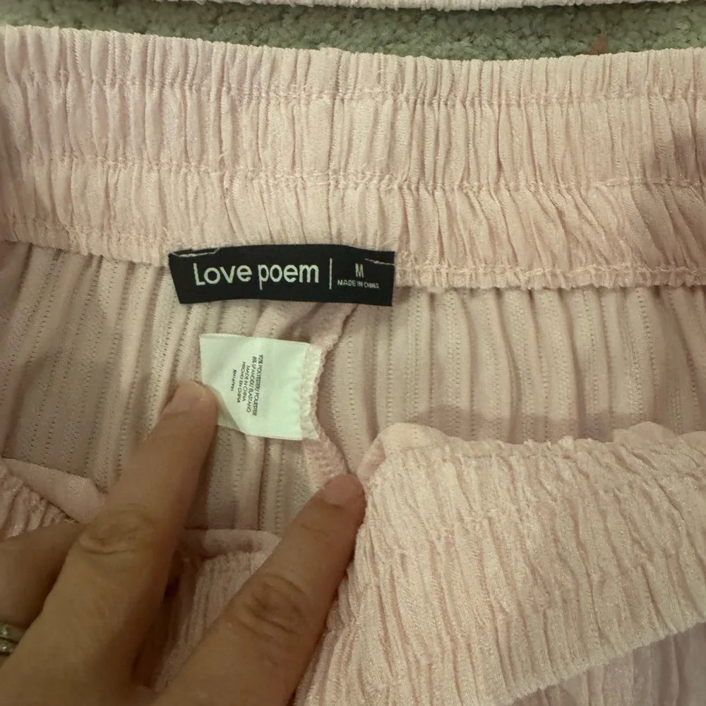 Pink Ribbed Two-Piece Set - Picture 4 of 10